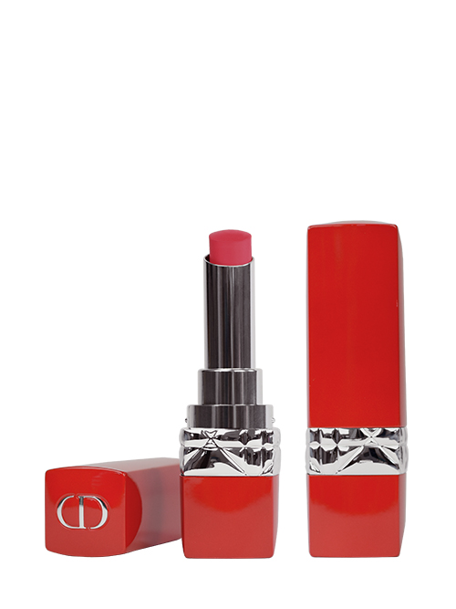 dior lipstick with red finish and silver band